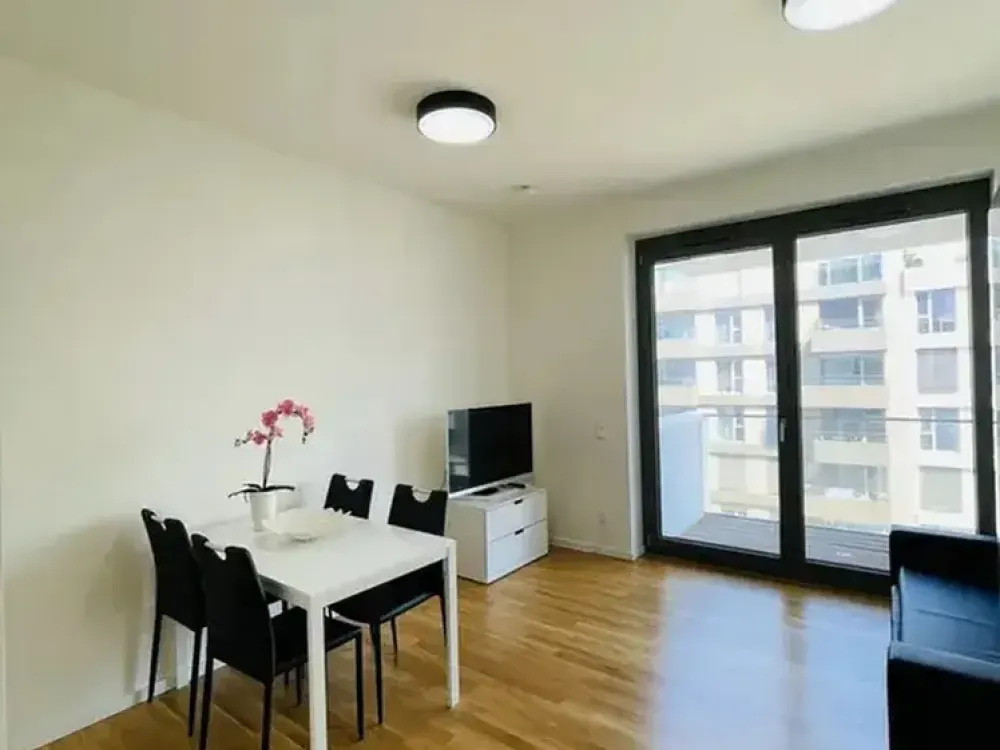 Voll möblierte 2-Zimmer-Wohnung mit Balkon und EBK in Berlin-Mitte