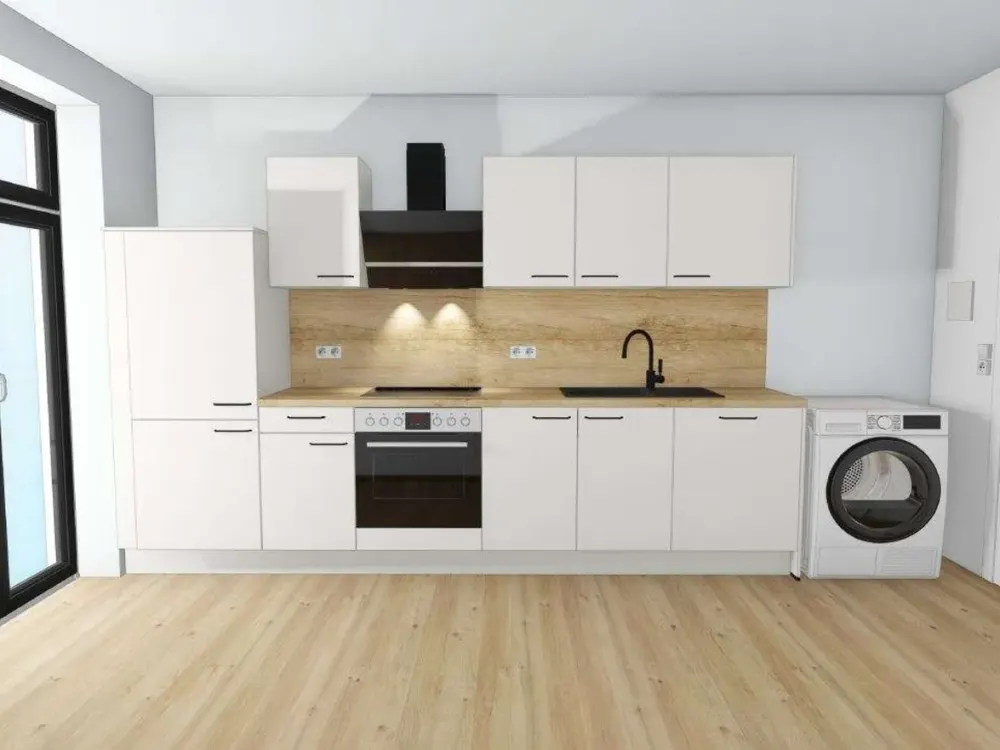 Einziehen und wohlfühlen, charmante Wohnung mit zwei Schlafzimmern und Einbauküche!
