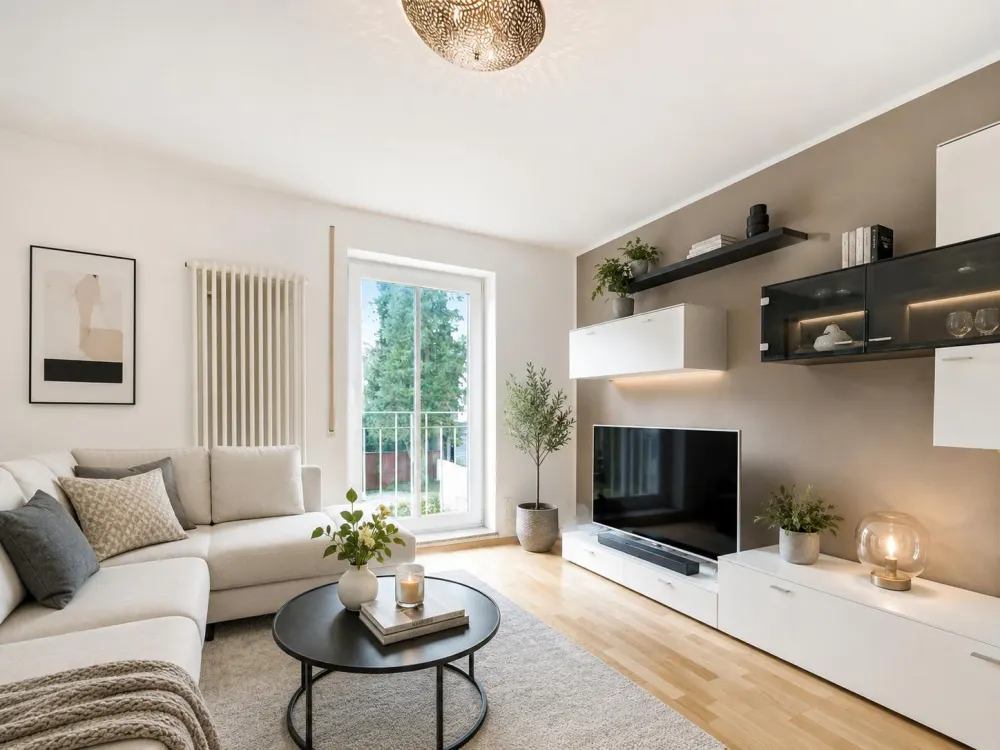 Großzügige Maisonette mit Terrasse, Balkon und Kamin in ruhiger Wohnlage von Untermenzing