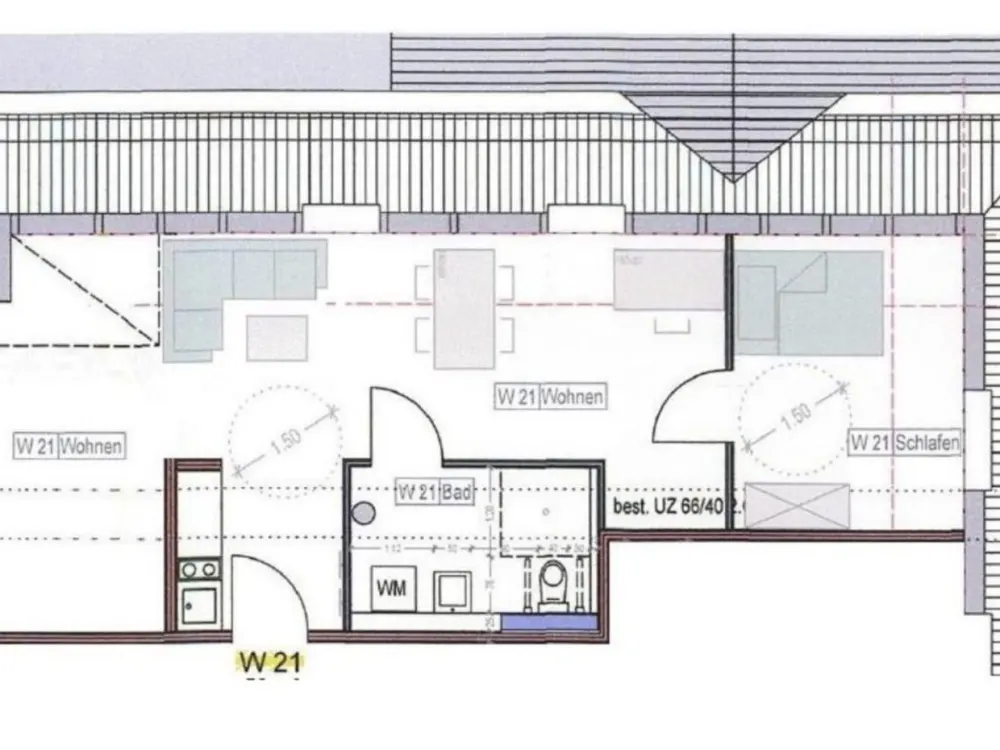 2.5 Room Rental Apartment for Students