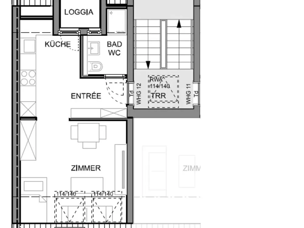 *Traumhafte Single-Dachwohnung mit exklusiver Ausstattung mitten im Westen*