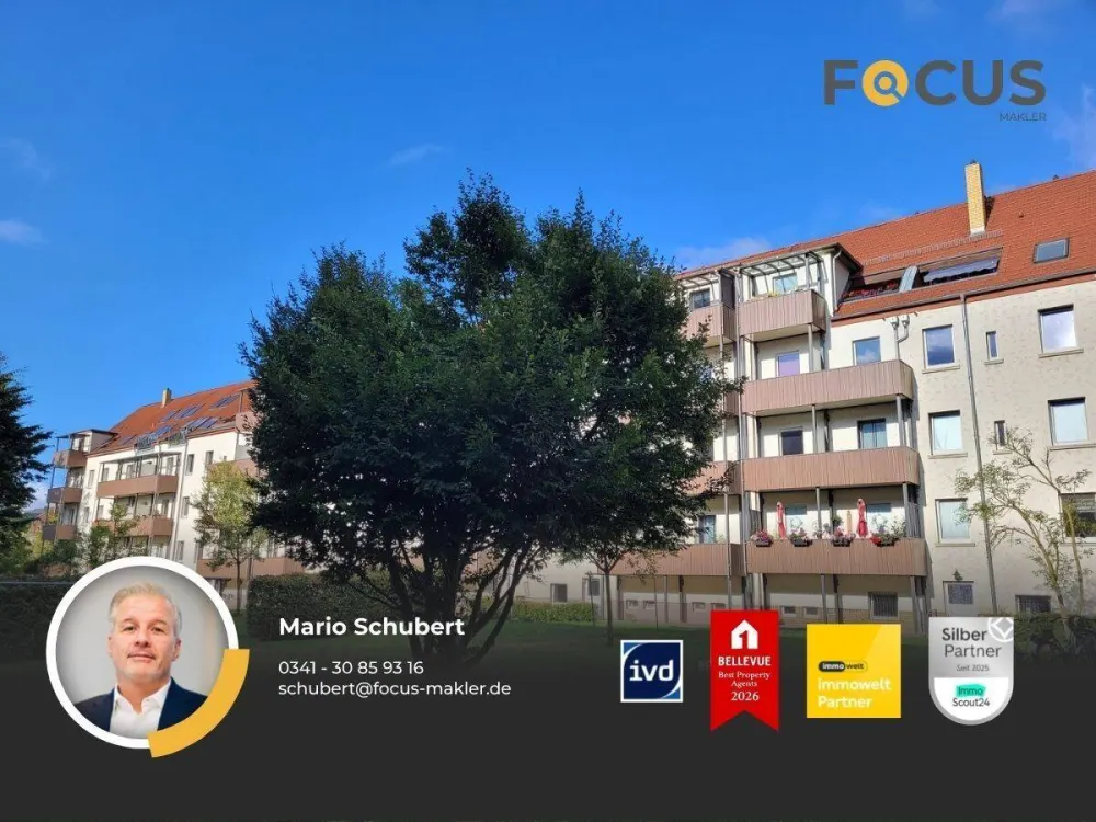 Wohnpark Auenwald - 3-Raumwohnung in ruhiger Lage und mit grünen Aussichten