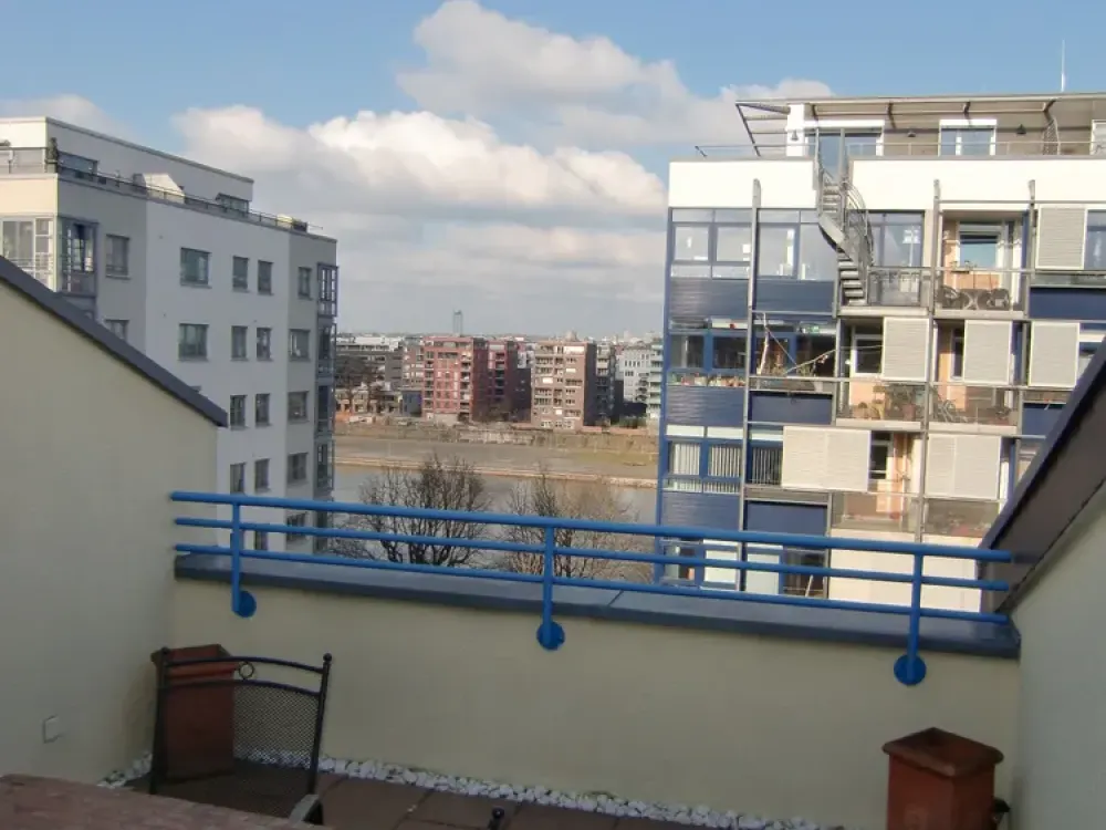 Attic Apartment with Large Loggia and Main Skyline View