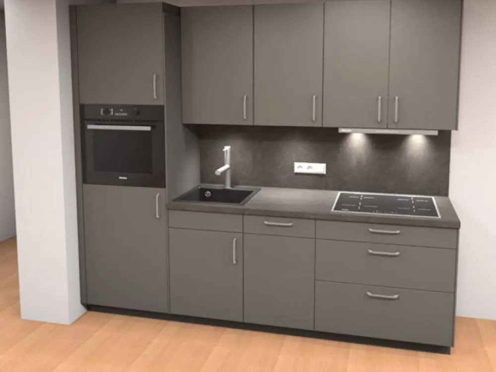 Neubau Erstbezug * 1 Zimmer Apartment * Einbauküche * Balkon