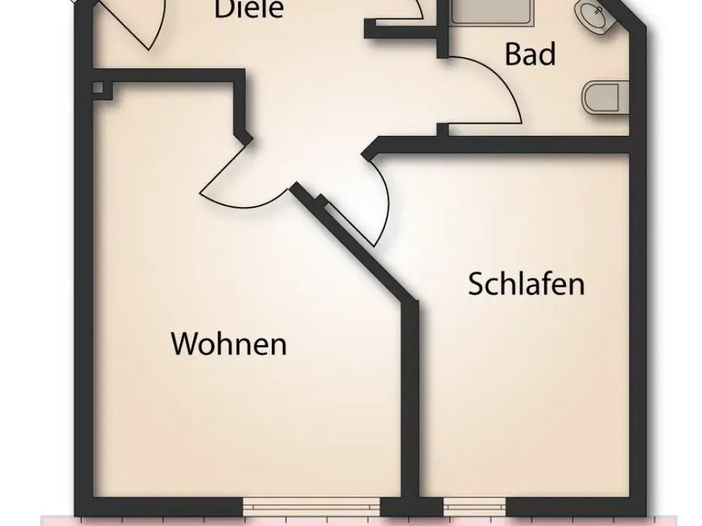 Seniorenwohnung am Kurpark!
