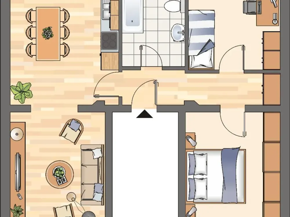 Ab sofort! 3-Zimmer-Wohnung mit neuen Tapeten in Dortmund Dorstfeld