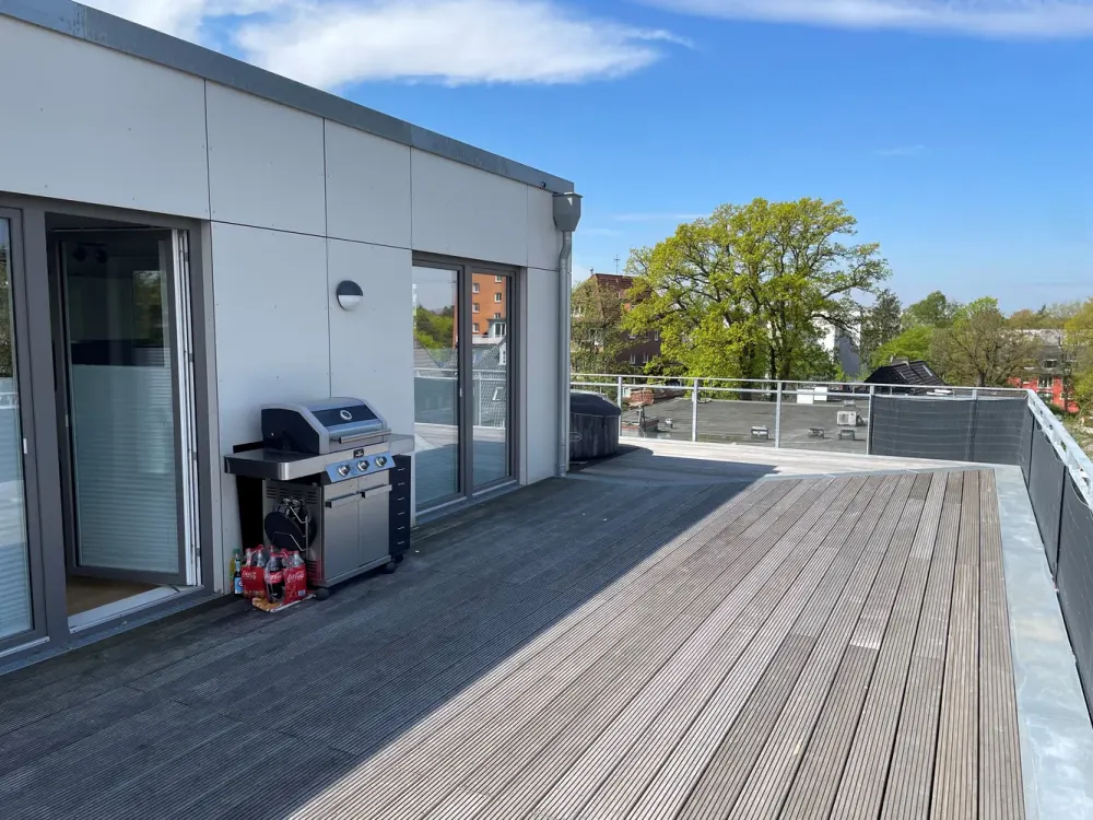 2,5 Zimmerwohnung mit großer Dachterrasse