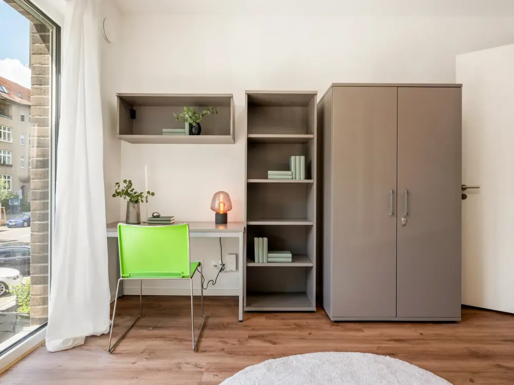 Ruhig wohnen, zentral angebunden, 1-Zimmer-Apartment in Berlin