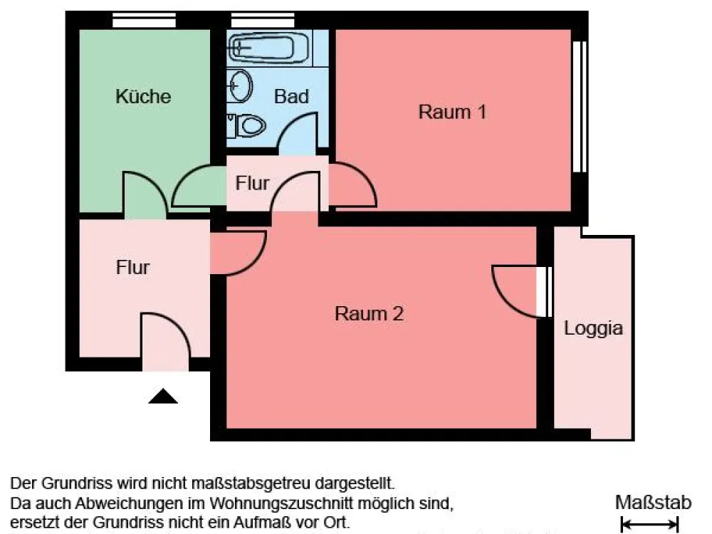 2 Zimmer Wohnung mit WBS in Dortmund-Kurl
