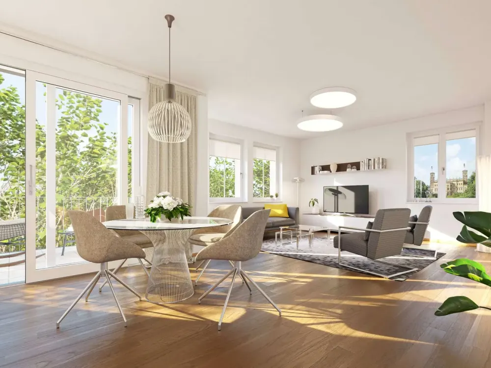 Living at the Forest Park, Unique Opportunity, Exclusive 2-Room Apartment with Loggia