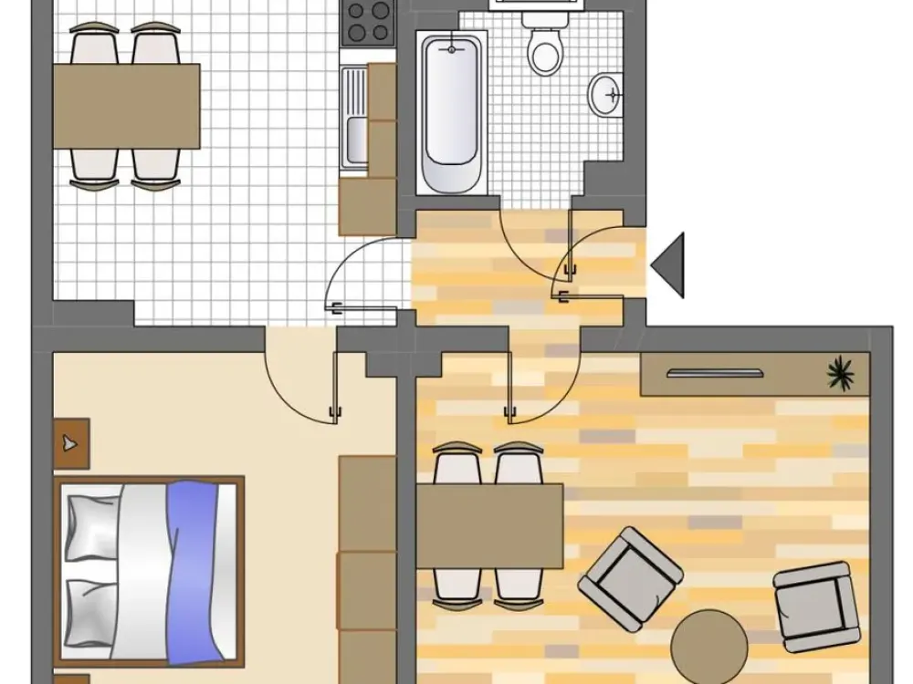 Demnächst frei! 2-Zimmer-Wohnung in Dortmund Innenstadt-West
