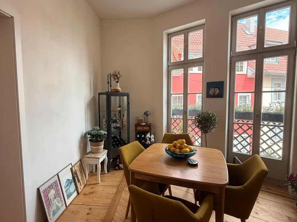 Renovated Old Building Apartment in Erfurt Old Town