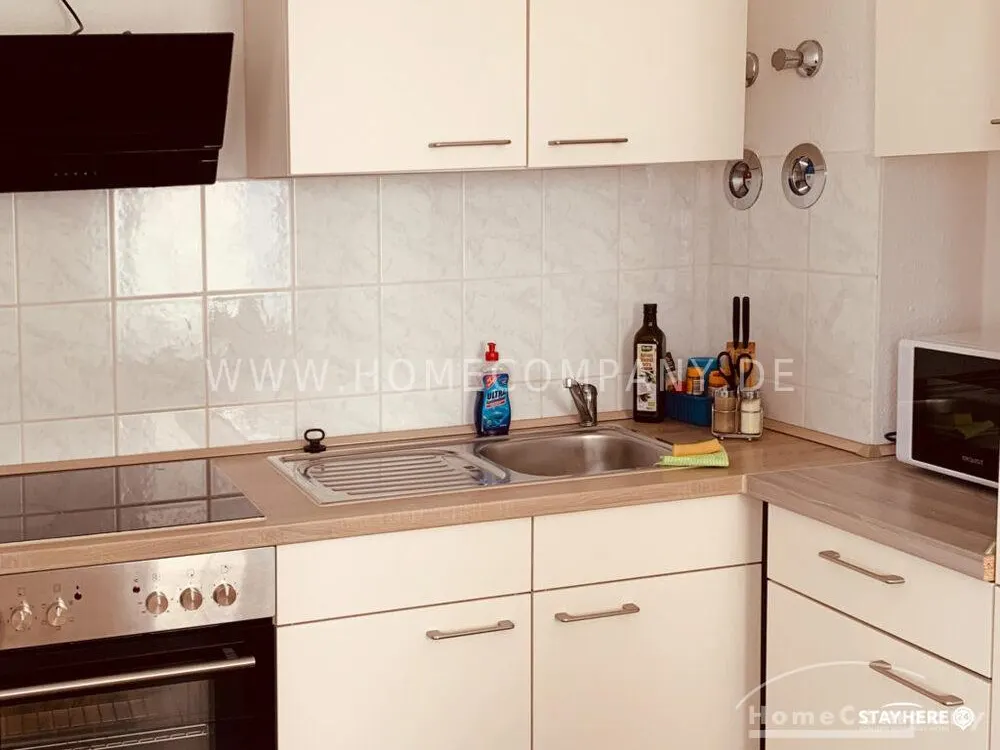28034 HomeCompany Möbliert/Furnished 2-Zimmer Apartment in Leipzig-Lindenthal max. 3 Personen