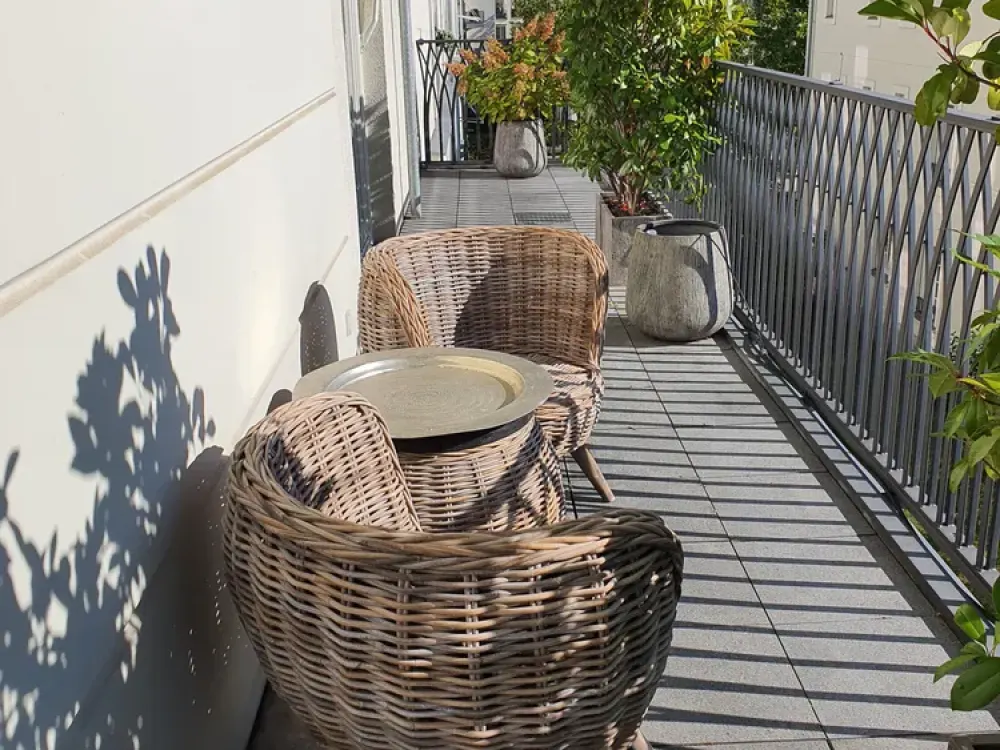 Luxuriöse 2-Zimmer-Wohnung in den Heinrich-Heine-Gärten