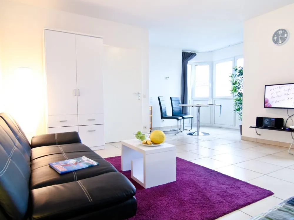 Schöne, großzügige Apartmentwohnung, voll möbliert