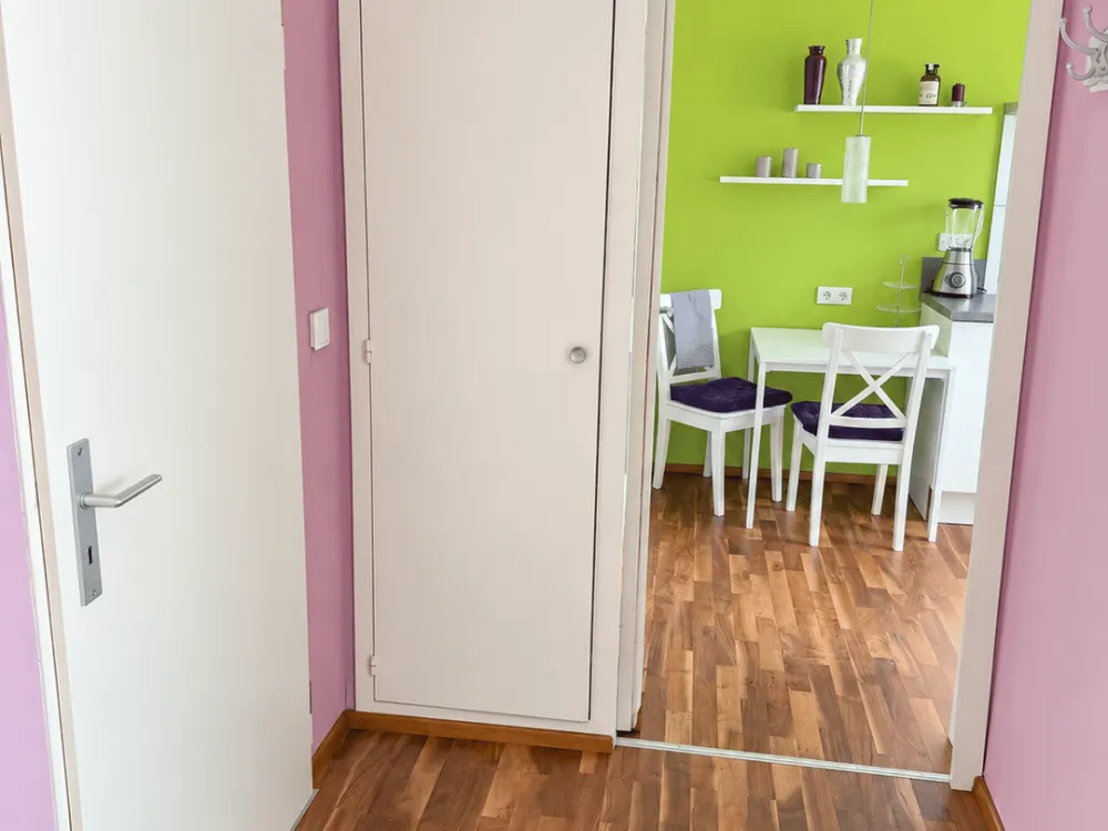 Vollmöblierte 1-Zimmer Wohnung in ruhiger Lage direkt an der Wöhrder Wiese