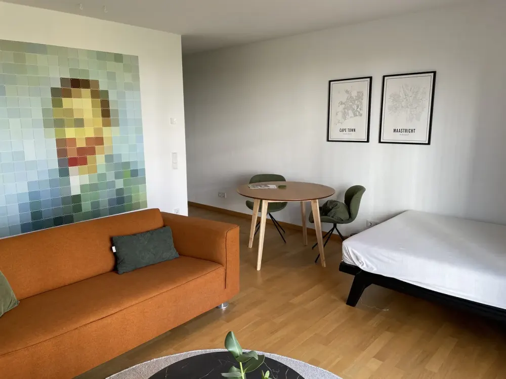 Schöne, moderne und möblierte 1-Zimmer-Wohnung in Pempelfort, Nachmieter