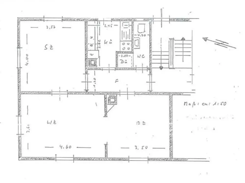 3-Zimmer-Wohnung im Zentrum von Stuttgart-Möhringen