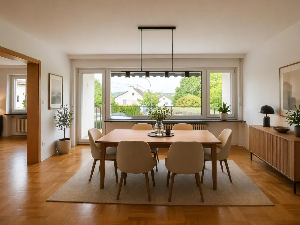 Großzügige 5,5 Zimmer-Wohnung mit Westbalkon