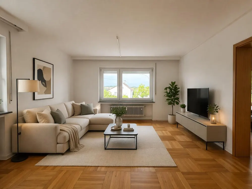 Großzügige 5,5 Zimmer-Wohnung mit Westbalkon