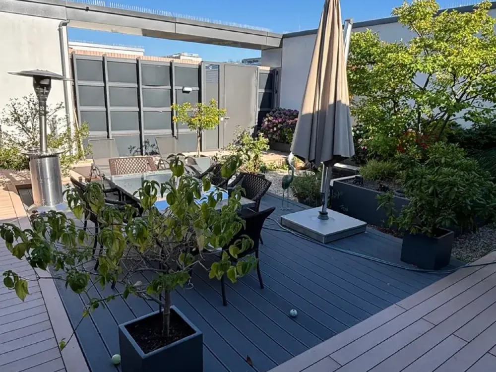 In the Heart of Leipzig. Completely Private. Exclusive Penthouse with Private Patio