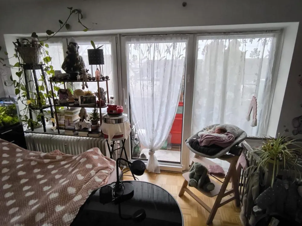 1-Zimmer Wohnung in Korb. Vollklimatisiert. Pkw Abstellplatz.