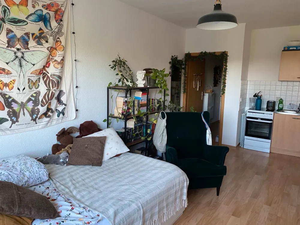 Anfragestopp! 1-Zimmer-Wohnung in Rostock (Lichtenhagen)