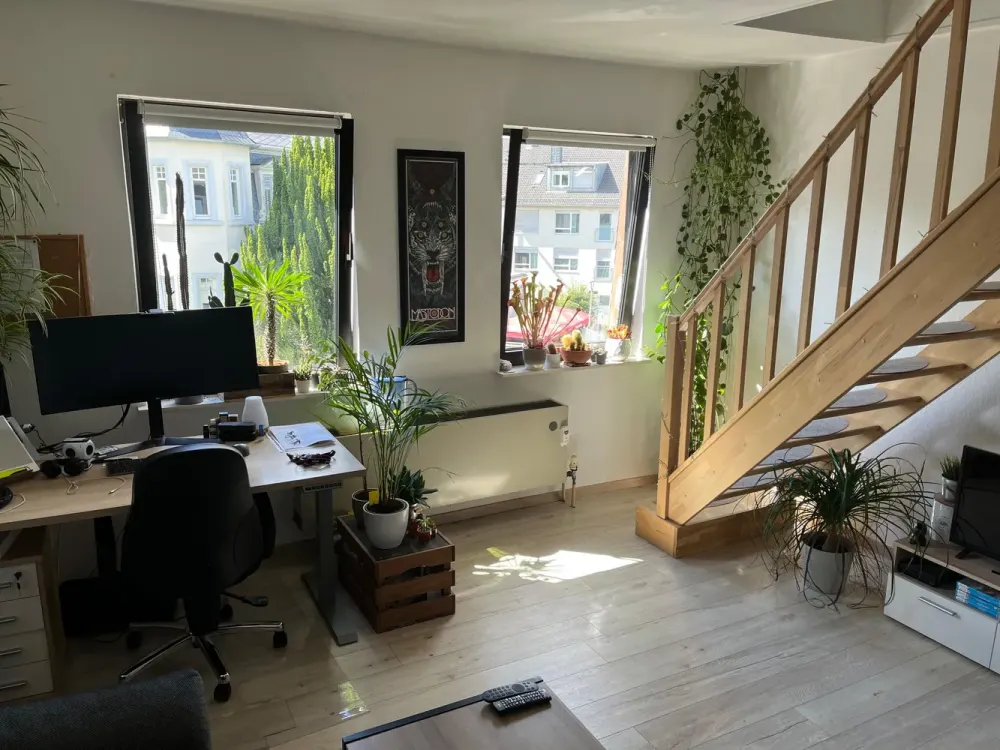Charming 2-Room Old Building Maisonette in Bad Homburg v.d.H.
