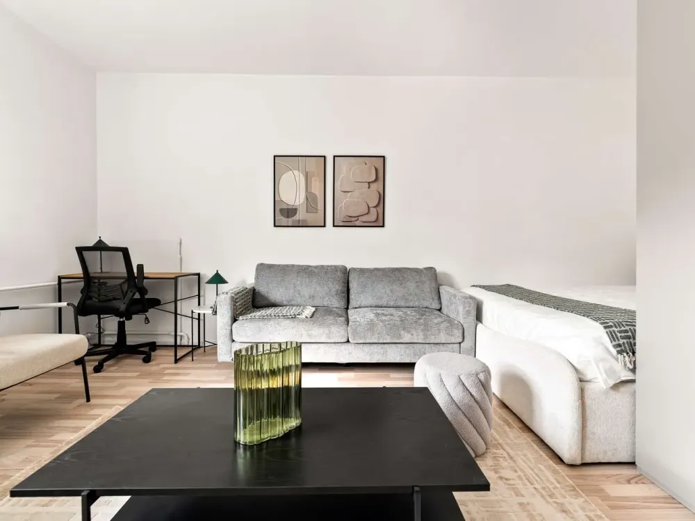 Beeindruckende 1-Zimmer Wohnung in Schönberg - voll möbliert