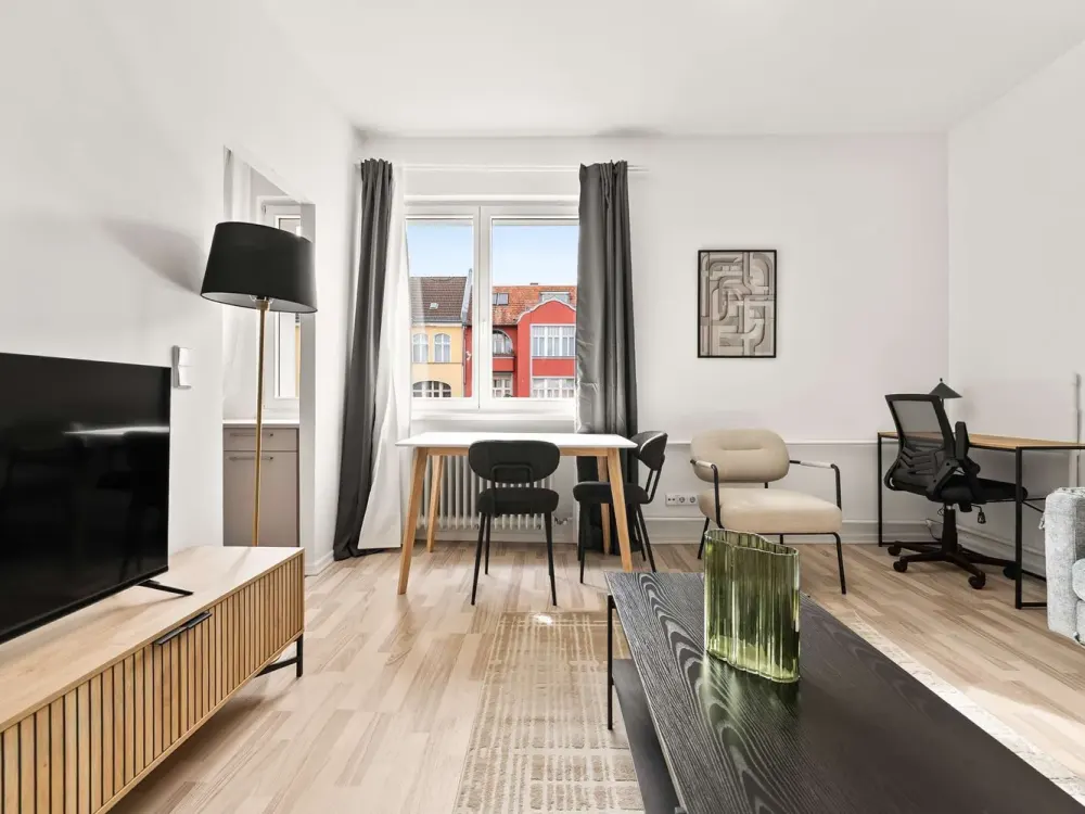 Beeindruckende 1-Zimmer Wohnung in Schönberg - voll möbliert