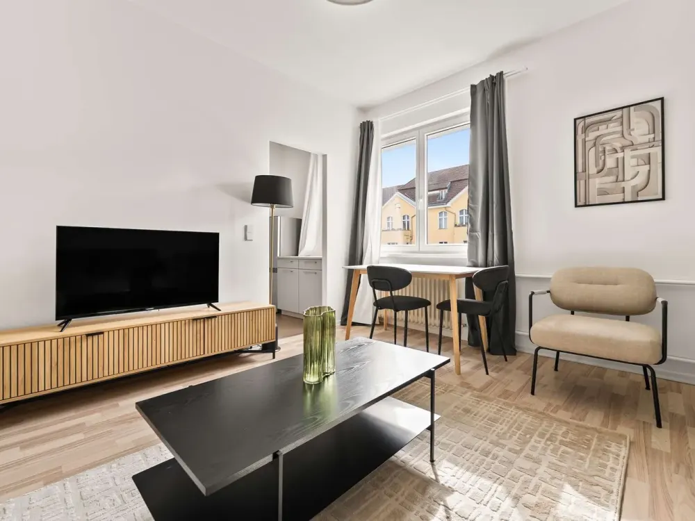 Beeindruckende 1-Zimmer Wohnung in Schönberg - voll möbliert