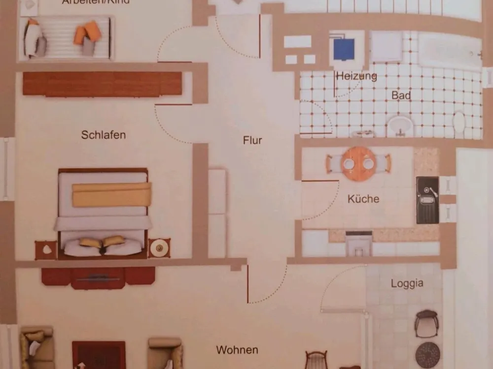 Wunderschöne Wohnung im Fleyerviertel, mit Balkon