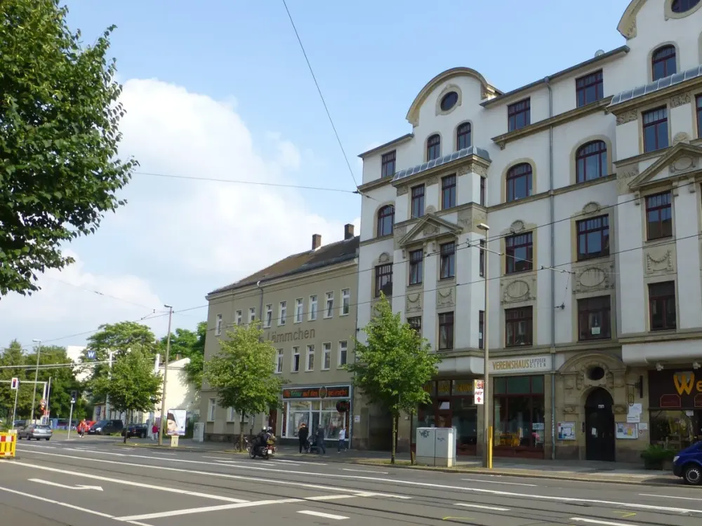 Apartment in Geschäftslage in Leipzig, Reudnitz-Thonberg