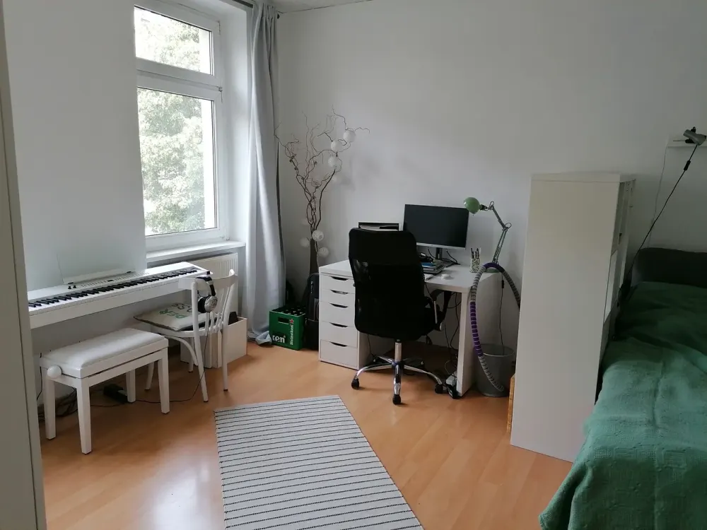 Apartment in Geschäftslage in Leipzig, Reudnitz-Thonberg
