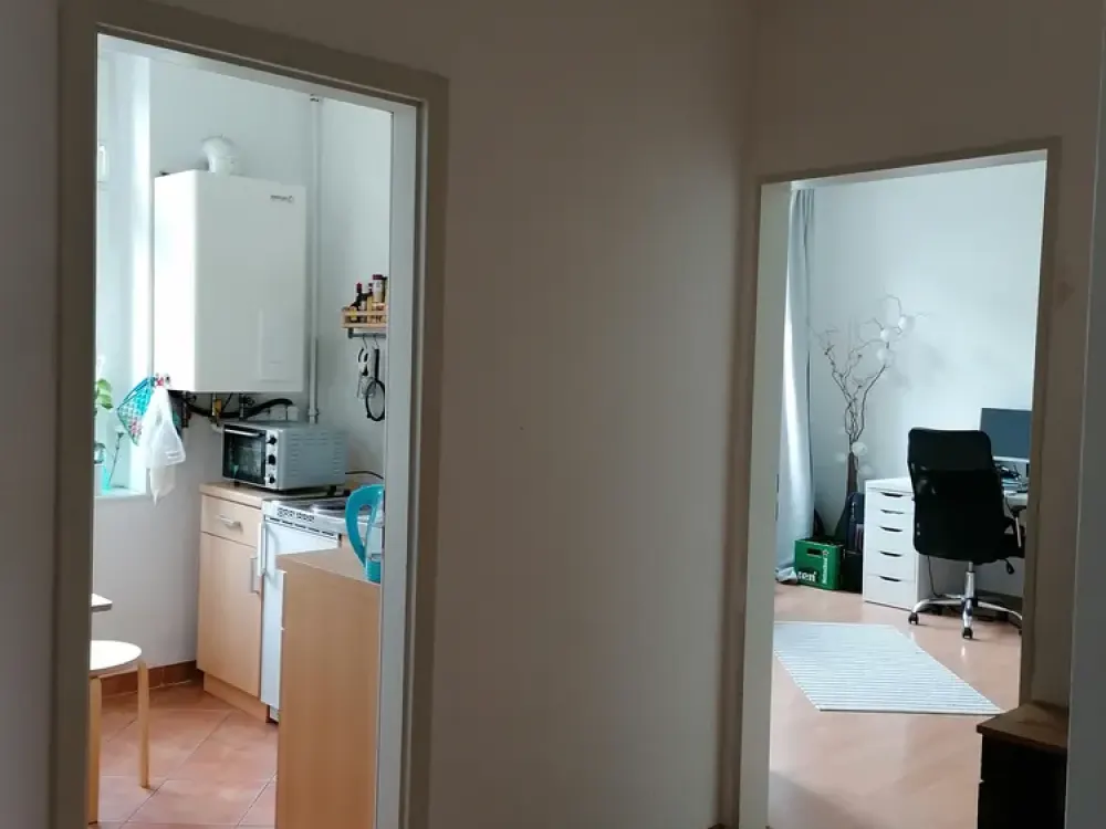 Apartment in Geschäftslage in Leipzig, Reudnitz-Thonberg