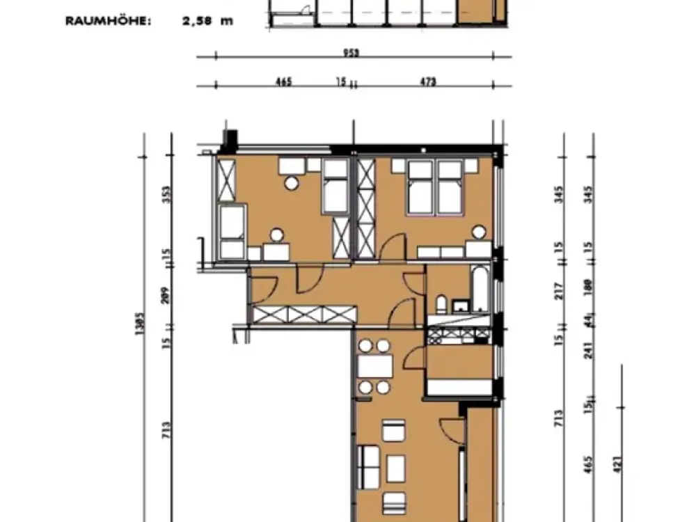 Ihre neue Wohnung: 3-Zimmer-Wohnung mit Balkon!