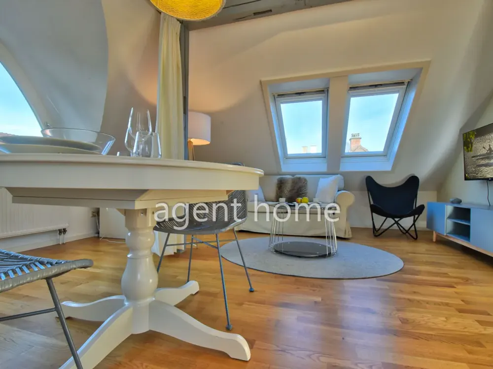 FURNISHED - SUNNY ATTIC STUDIO - Modern Apartment with Cleaning Service