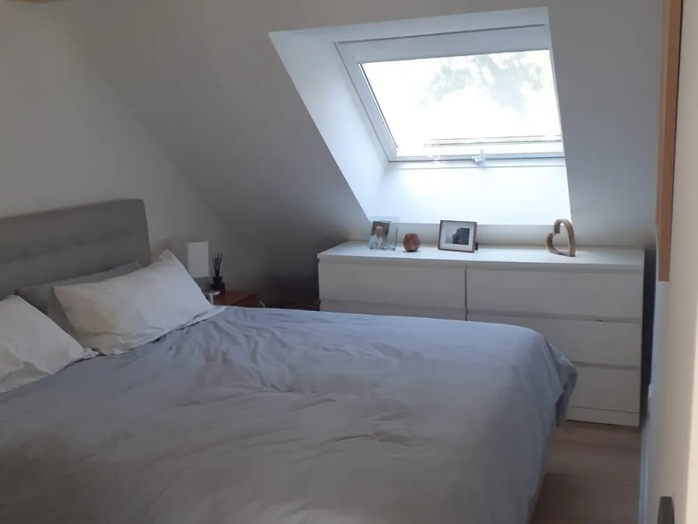 Attic Apartment, Ettlingen City, Air Conditioning, Balcony