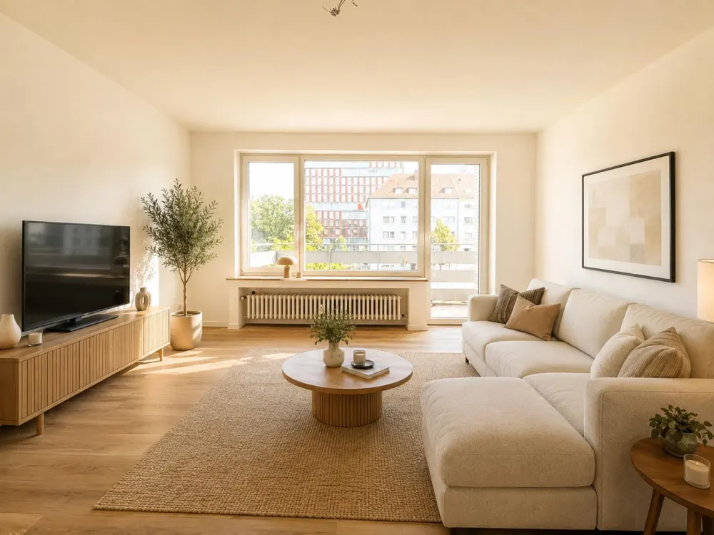 Frisch sanierte 3-Zimmer-Wohnung inkl. Küche in Düsseldorf-Golzheim