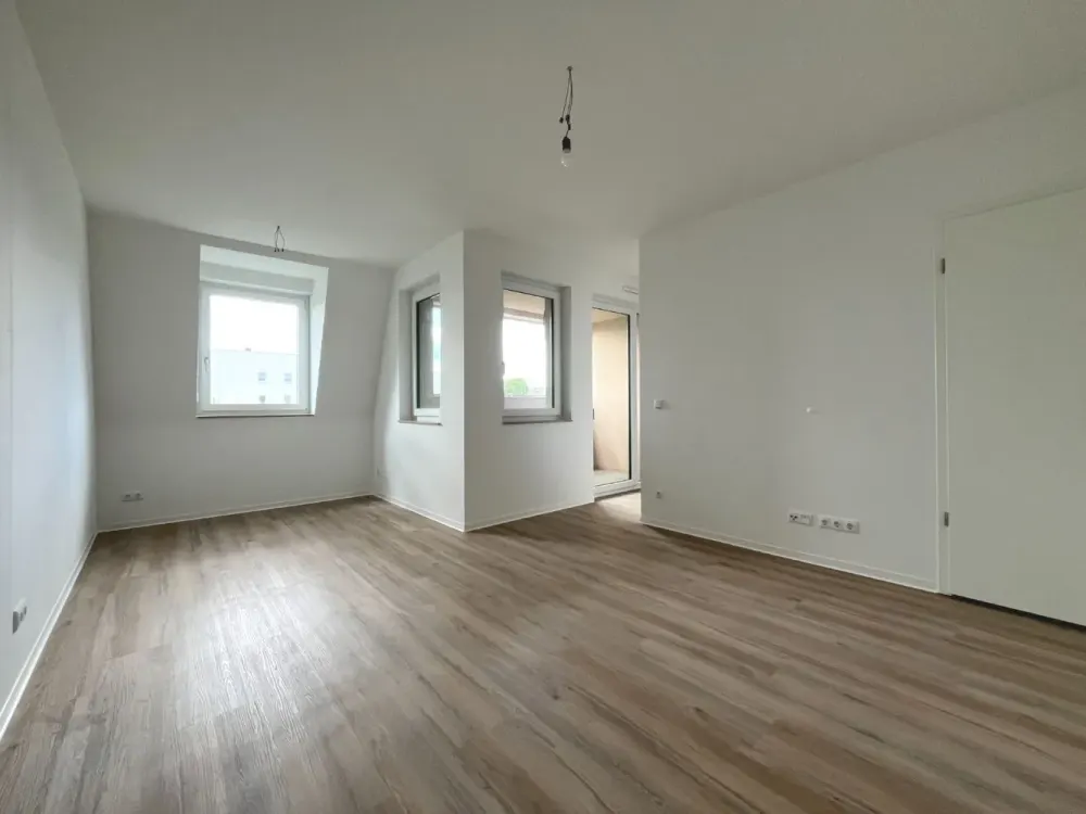 New Build: Modern 4-Room Apartment with Daylight Bathroom, Bathtub, Shower, Loggia | Optional with Fitted Kitchen