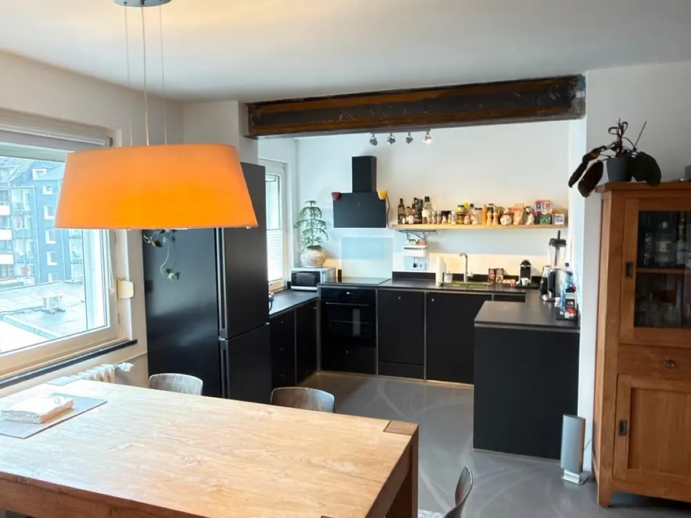 Furnished 2-room loft in Pempelfort / elevator