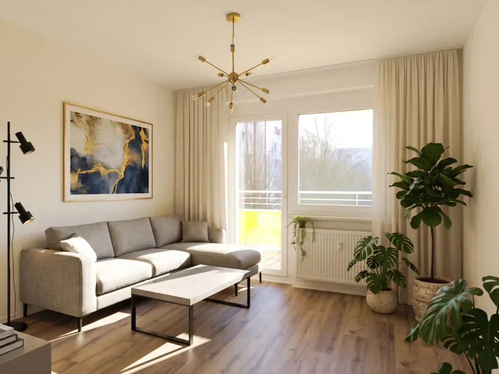 Sommer zuhause genießen? Traumhafte 2-Raum ganz oben mit Balkon und Aufzug!!!