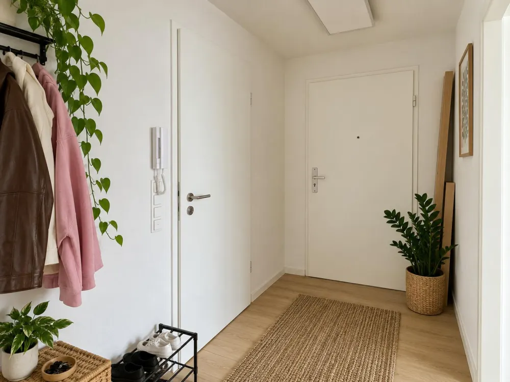 2-Zimmer-Dachgeschosswohnung, offene Küche, ruhige Lage, Stellplatz optional