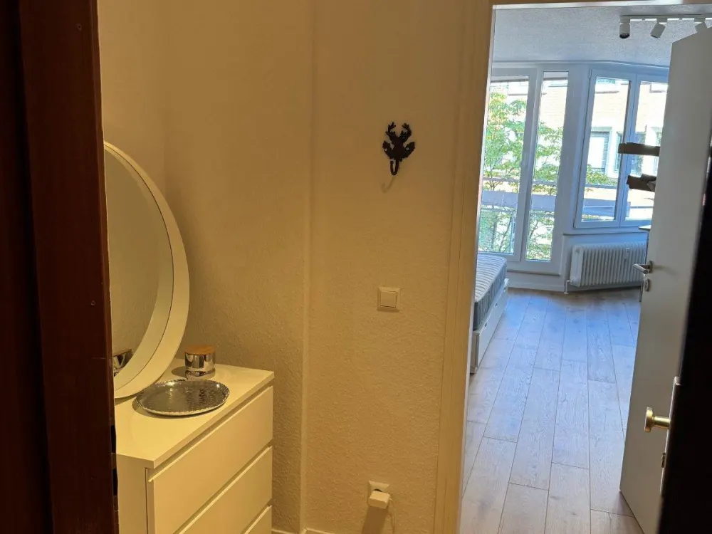 Möblierte 1-Zimmerwohnung unmittelbar am KIT zu vermieten