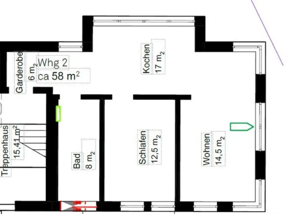 Wir suchen eine/n Nachmieter/in für unsere 2,5-Zimmer-Neuwohnung