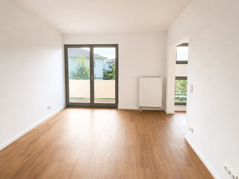 2-Zimmer-Wohnung im Grünen mit EBK und Balkon