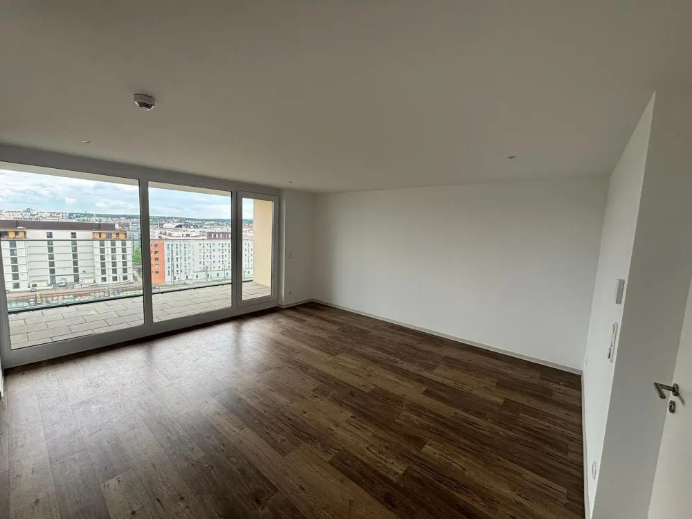 Wohnen über den Dächern Frankfurts am Ostpark - 3-Zimmer Penthouse