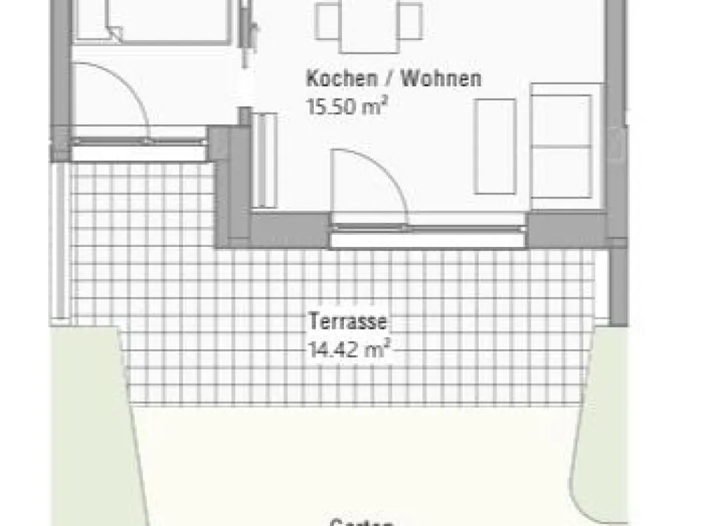 2 Zimmerwohnung zum Oktoberfest für Mitarbeiter
