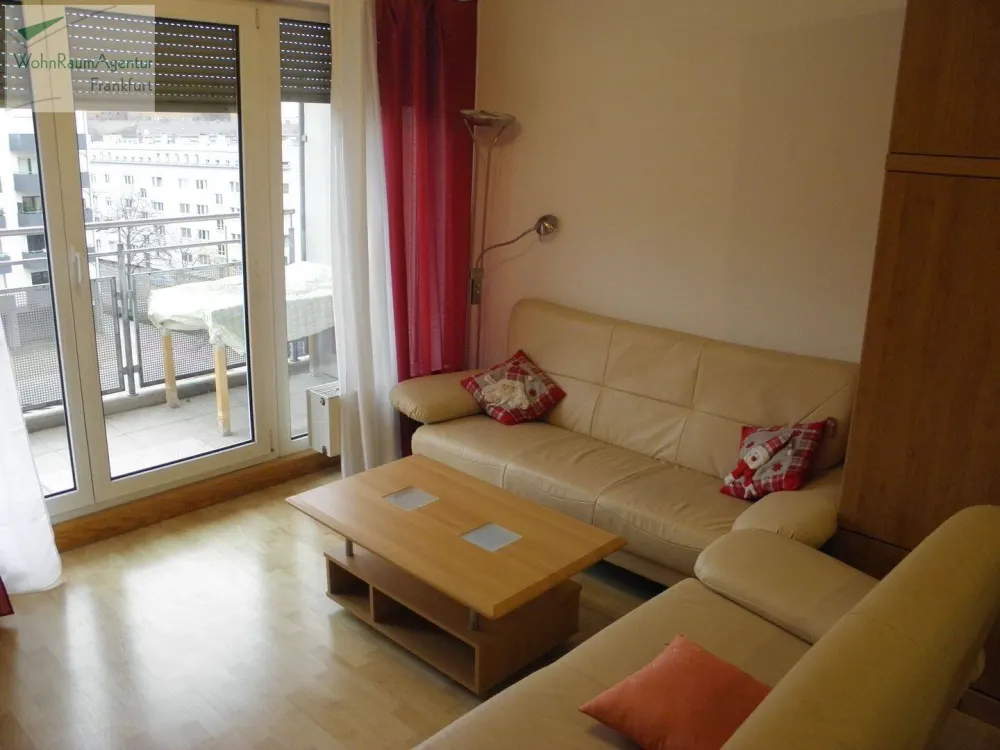 2 Zimmer Wohnung möbliert in Frankfurt Bockenheim / City West