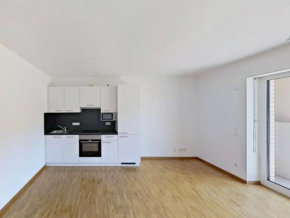 First Occupancy Wheelchair-Accessible 3-Room Apartment with Built-In Kitchen and Loggia